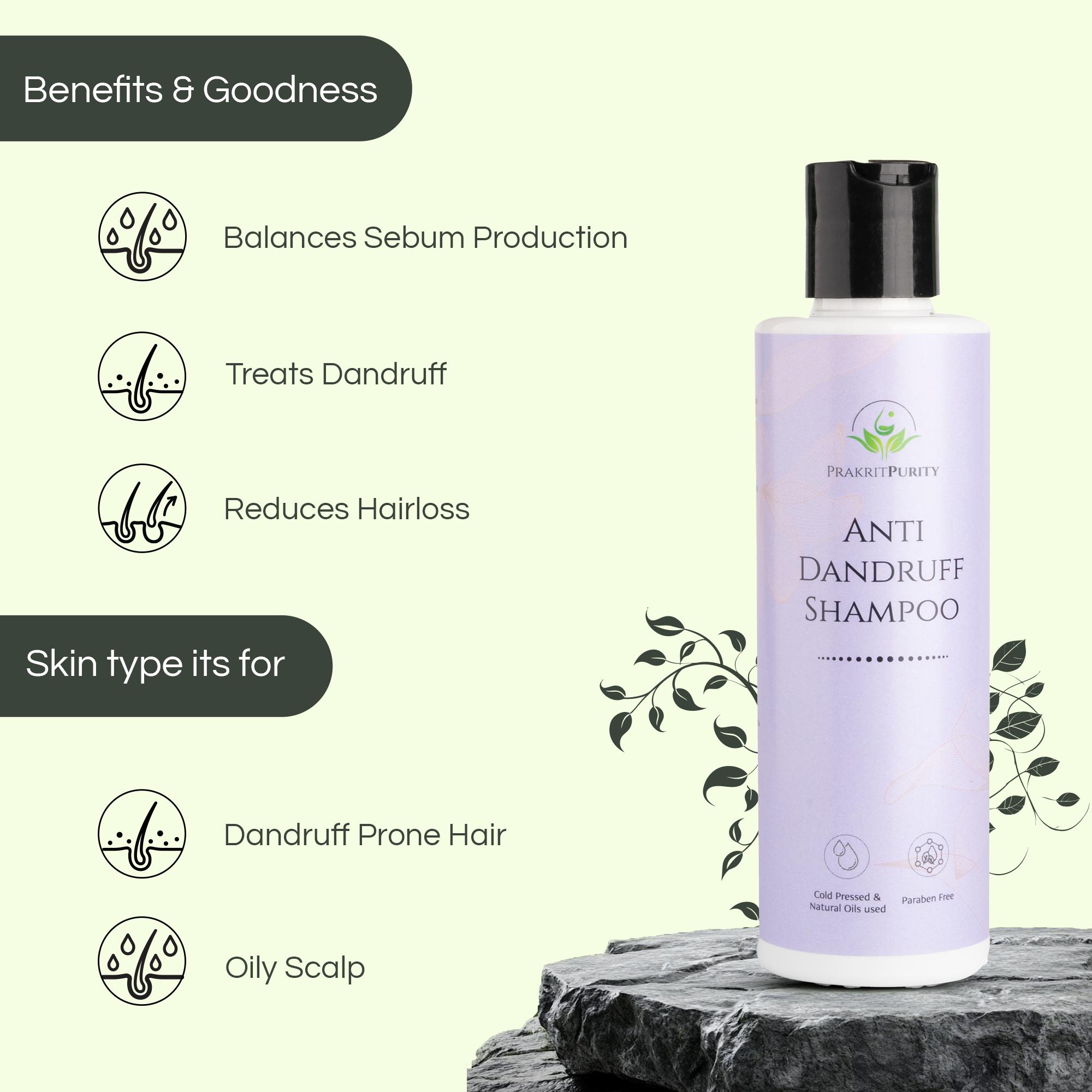 Anti-Dandruff Shampoo 250ml - Main Image