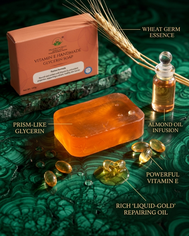 Vitamin E Handmade Glycerin Soap 100g