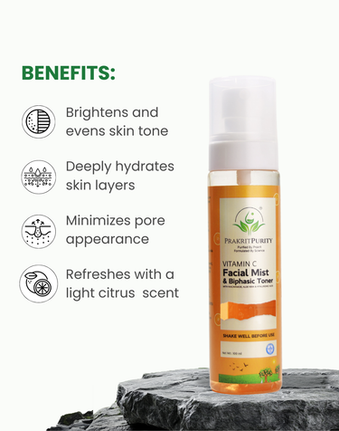 Vitamin C Facial Mist & Biphasic Toner 100ml