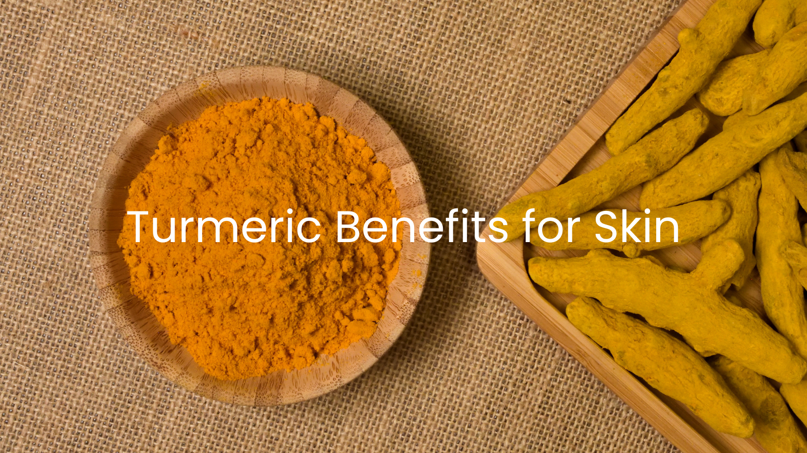 Haldi (turmeric) powder in a bowl showcasing the natural benefits of turmeric for glowing, blemish-free, and healthy skin care routines.