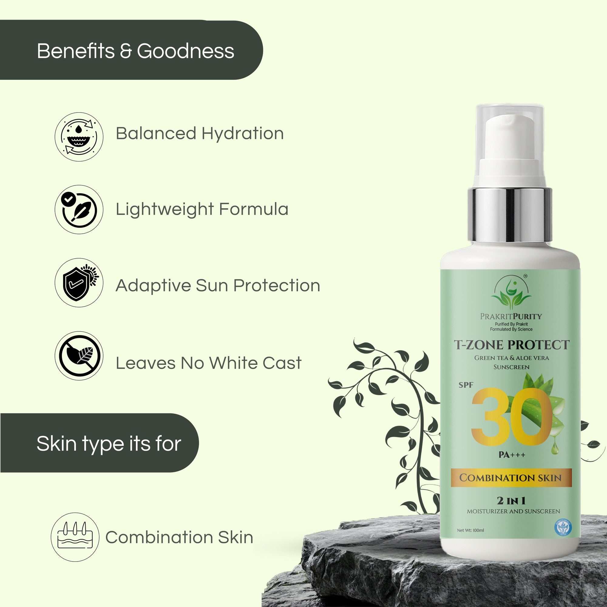 T-Zone Protect Sunscreen SPF 30 PA+++ 100ml