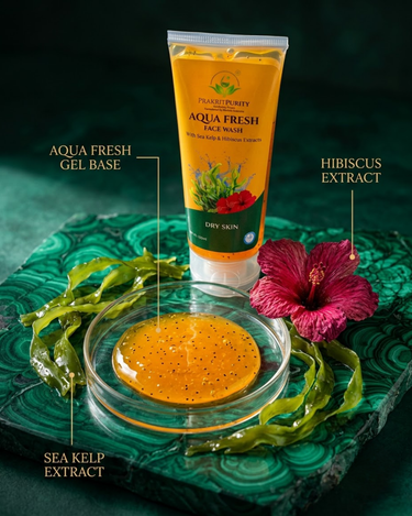 Aqua Fresh Face Wash for Dry Skin 100ml