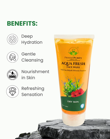 Aqua Fresh Face Wash for Dry Skin 100ml