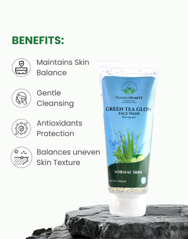 Green Tea Glow Face Wash for Normal Skin 100ml