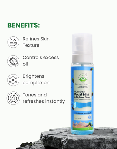 Mulberry Facial Mist and Biphasic Toner 100ml