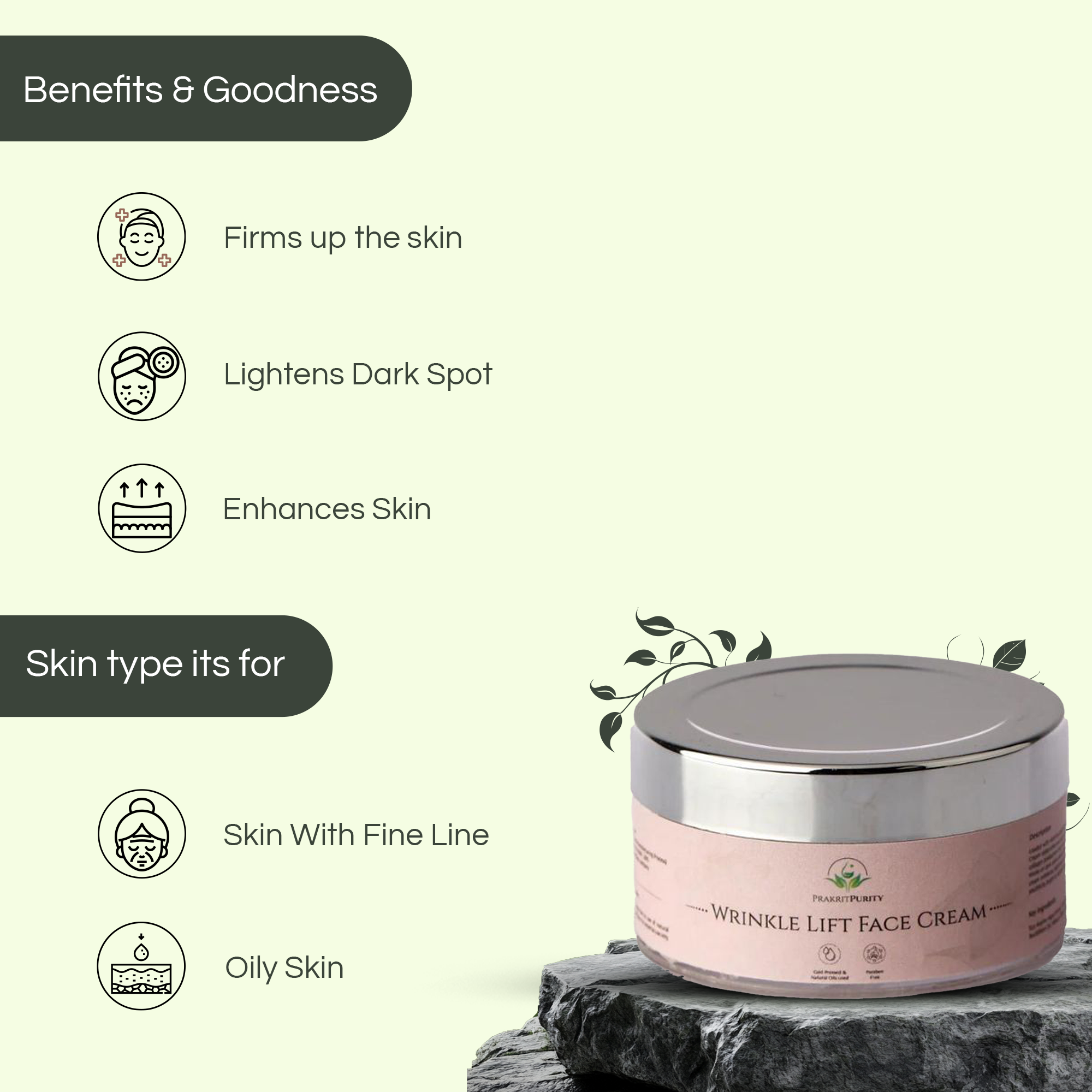 Wrinkle Lift Face Cream 50g