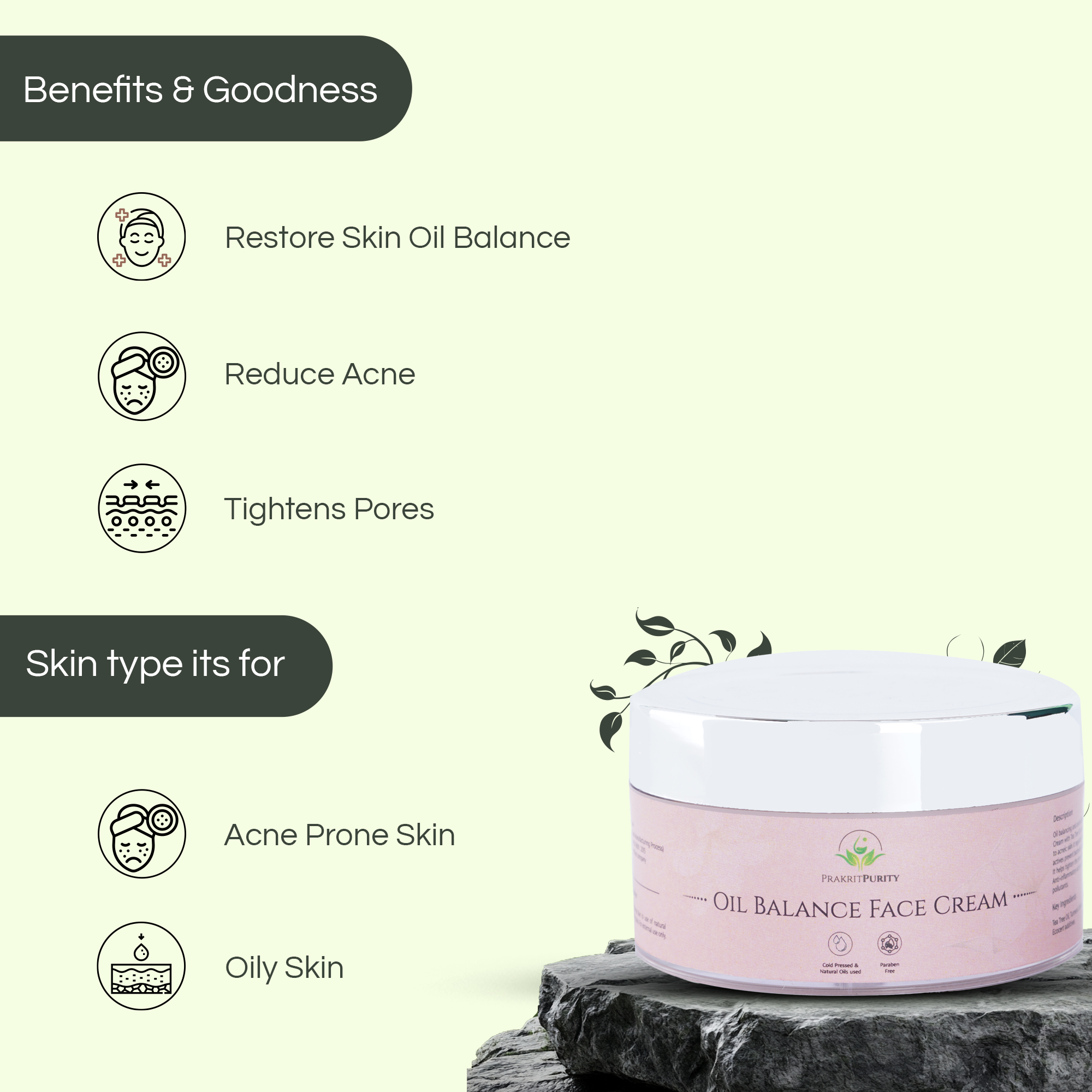 Oil Balance Face Cream 50g