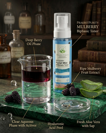 Mulberry Facial Mist and Biphasic Toner 100ml