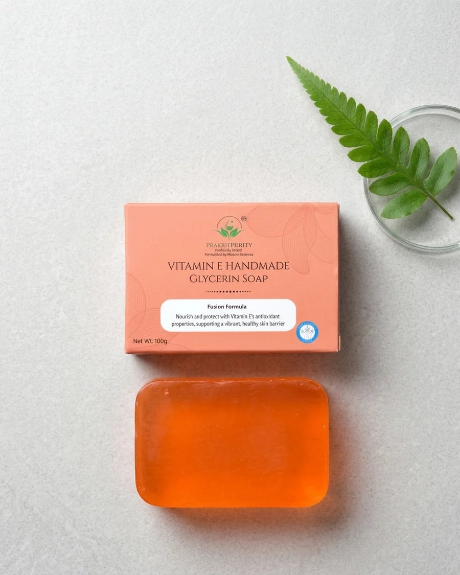 Vitamin E Handmade Glycerin Soap 100g